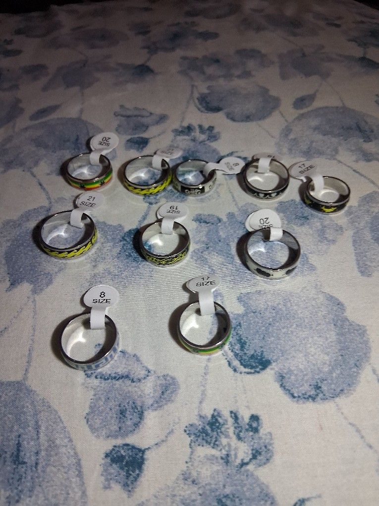 Stainless Steel Rings 💍 Brand New