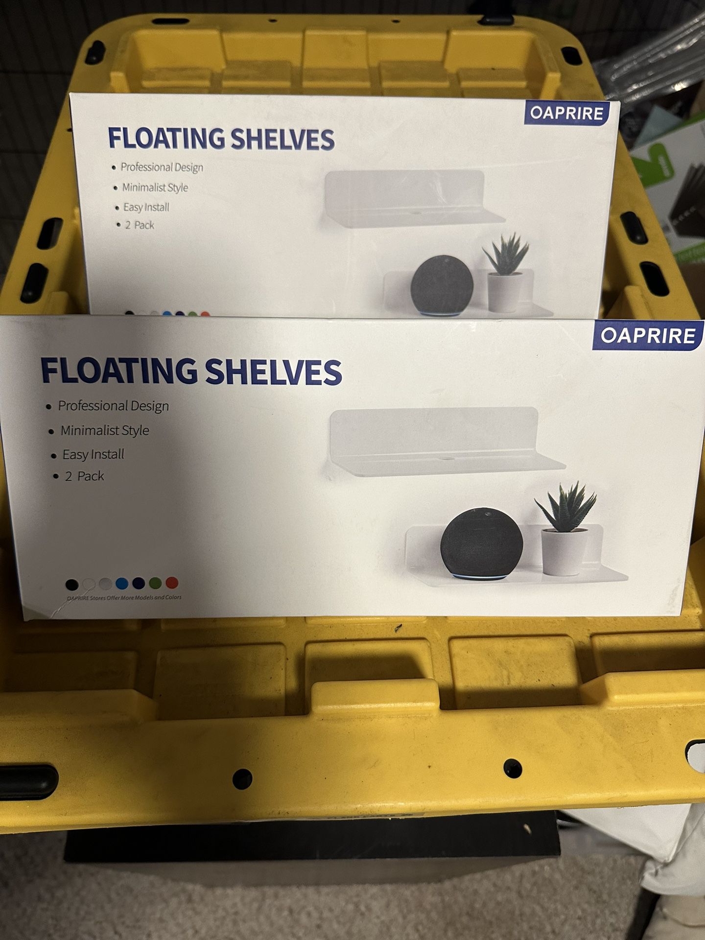 Floating Shelves - White Modern Design