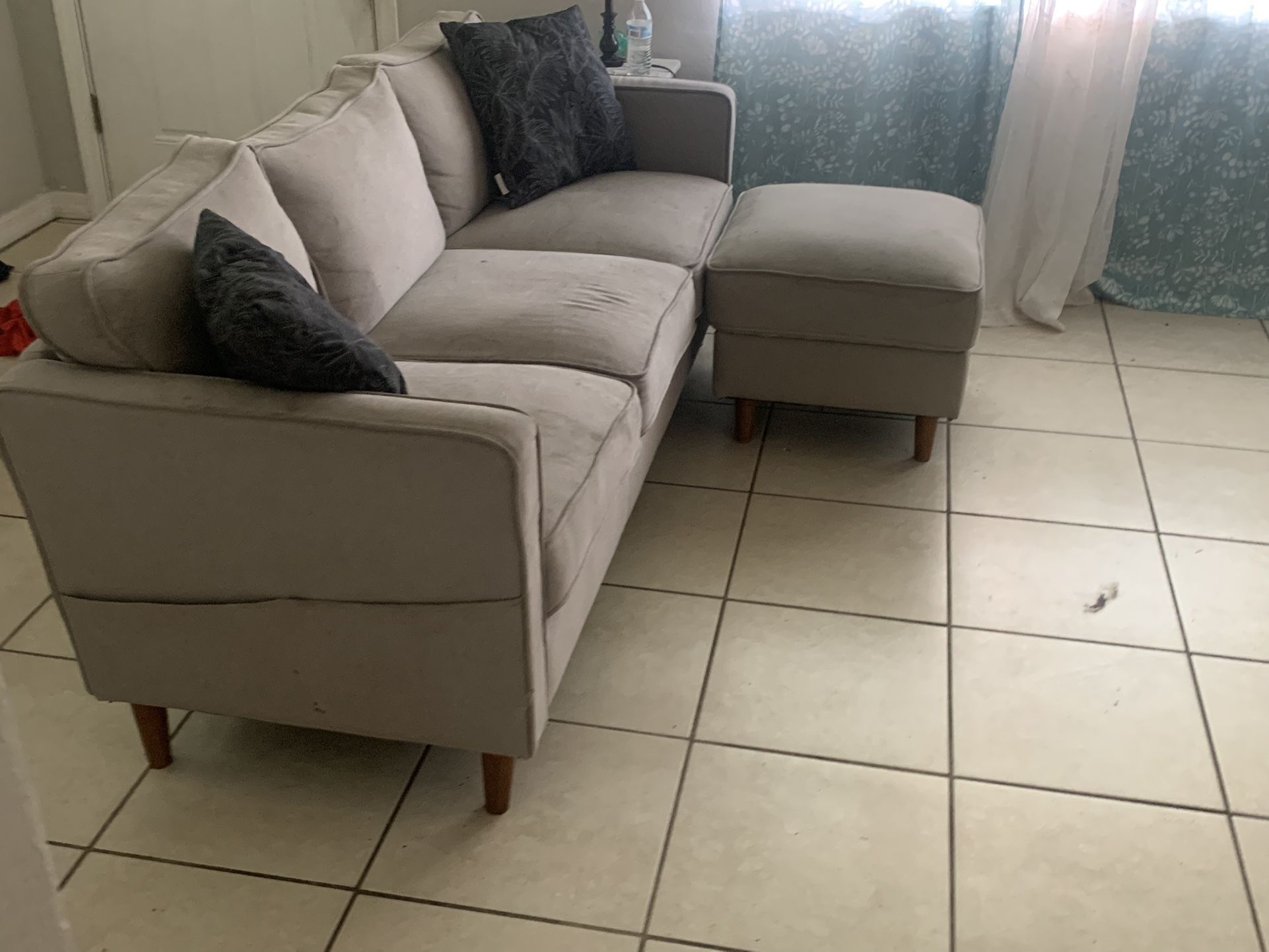 Couch & Ottoman