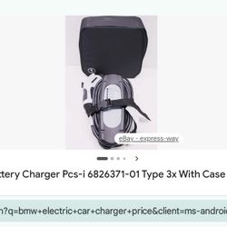 Bmw Electric Car Charger