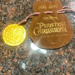 Rare Prop Coin From Movie 2003 Disney Pirates Of The Caribbean 