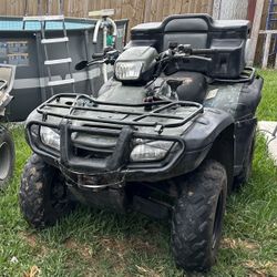 4 Wheeler HONDA 500  &   YAMAHA 450