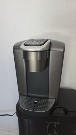 Keurig K-Elite Single-Serve K-Cup Pod Coffee Maker, Brushed Slate