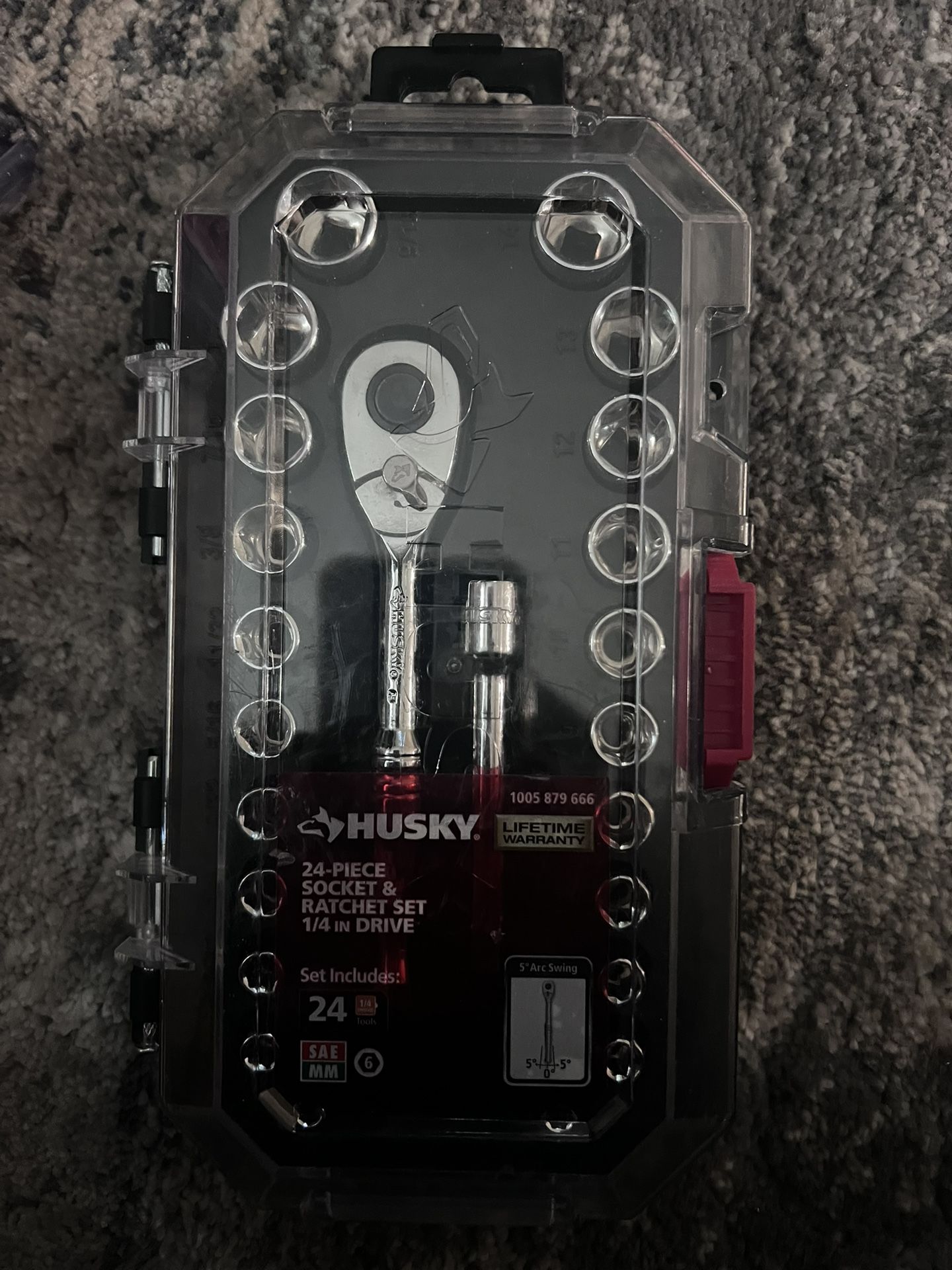 Husky 24 Piece Socket Set