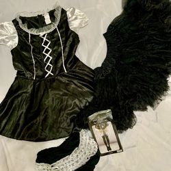 Halloween Sexy Maid Costume 4 Pcs