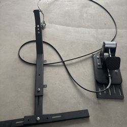 Passenger-side dual brake pedal retrofit kit