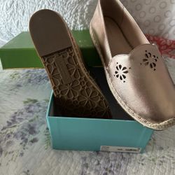 New New Kate Spade " Espadrilles Shoes Size 8M