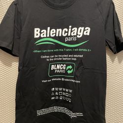 Balenciaga Men T-Shirt Size S
