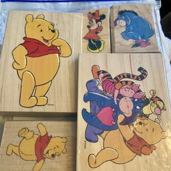 Winnie The Pooh Stamps Plus Shy Minnie! 
