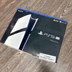 Playstation 5 Pro PS5 Pro Gaming Console New - Only $1 Today Pay The Rest Later! 