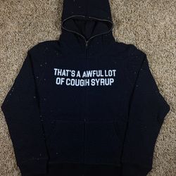 *New W/ Tags* Cough Syrup "VVS BLACK" Hoodie