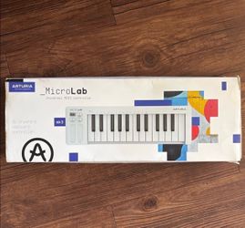Arturia MicroLab Mk3 MIDI Keyboard Controller w/ Box