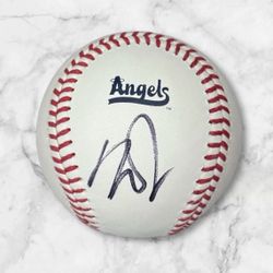 Mike Trout Signed Autographed City Connect Baseball