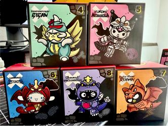 Sanrio x Godzilla Blind Box Figure Set of 5