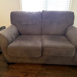 Dark Gray Sofa And Loveseat