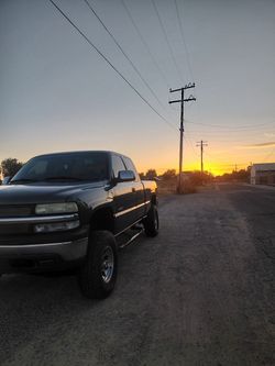Grey Chevy Silverado