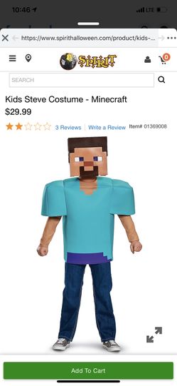 Minecraft Halloween costume