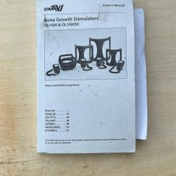 Bone Growth Stimulator OL1000 & SC 