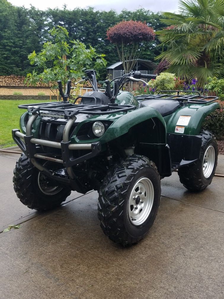 2004 Yamaha Grizzly 660 4x4 low hours