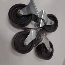 Caster Wheels 2 Swivel 2 Fixed