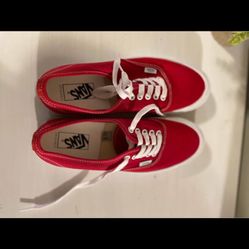 Vans OG Red Sneakers