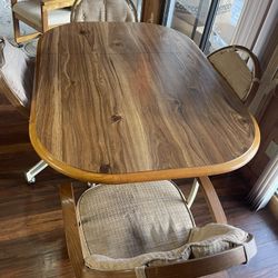 Table And 4 Chairs