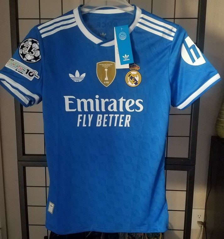 Adidas Mens 2025/26 Real Madrid Third Jerseys Authentic Size XL No Trade