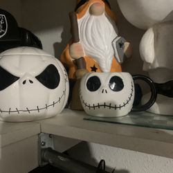 Jack Skellington Large Cookie Jar !  Rare Hard To Find 