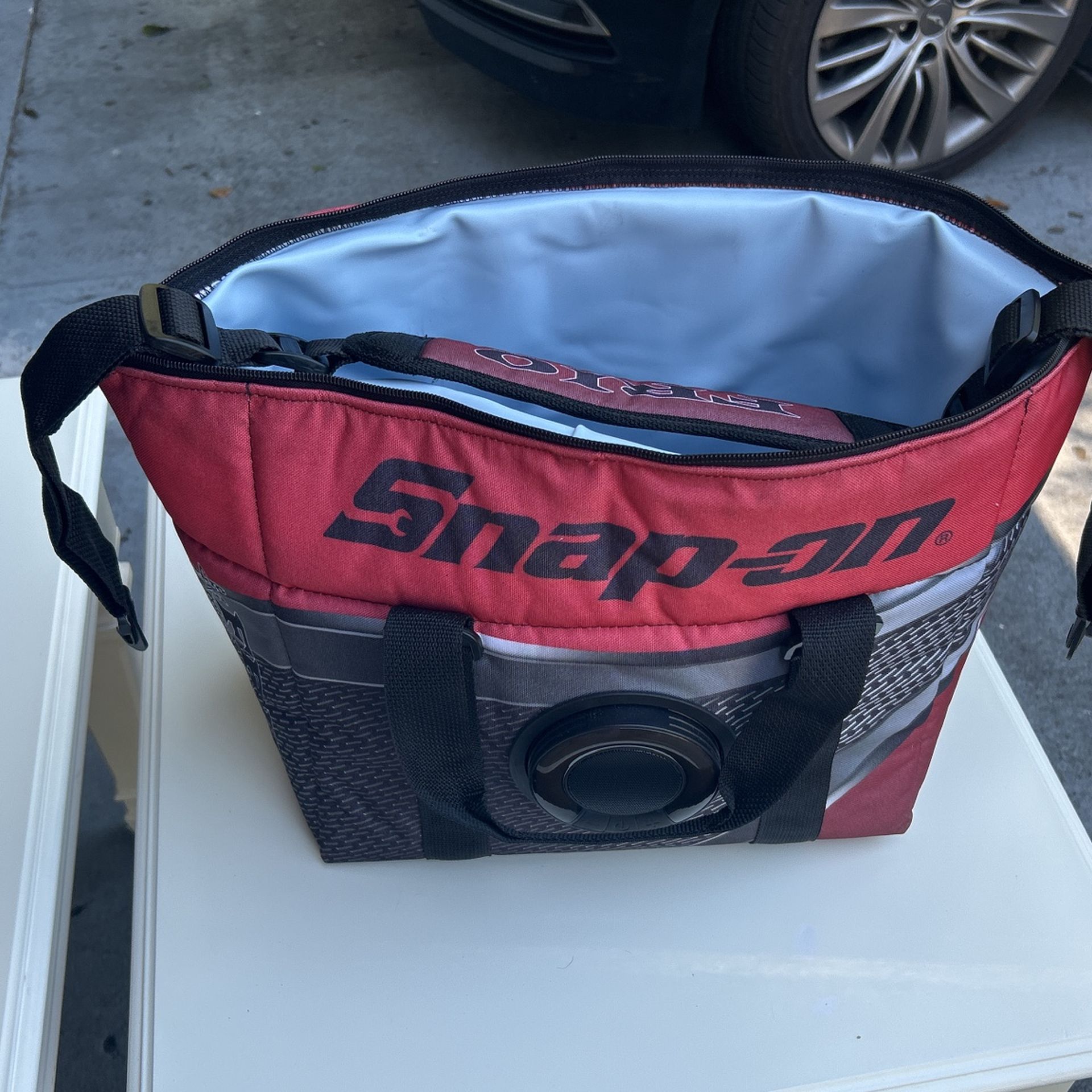 Snap on cooler