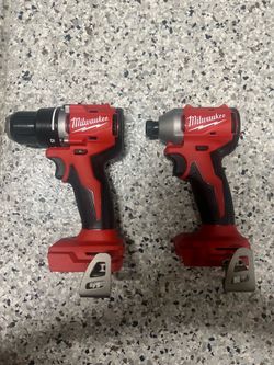 Milwaukee M18 Compact Impact and Drill Combo Kit