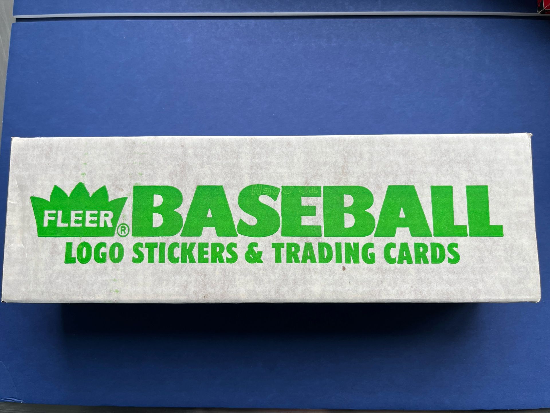 1988 Fleer Baseball Complete Set Sealed Box