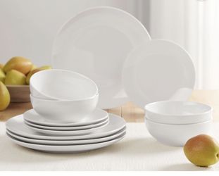 New White Dishes