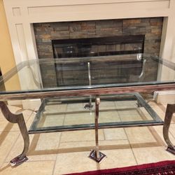 Large Glass Table
