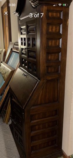 Drexel 1960’s antique secretary desk
