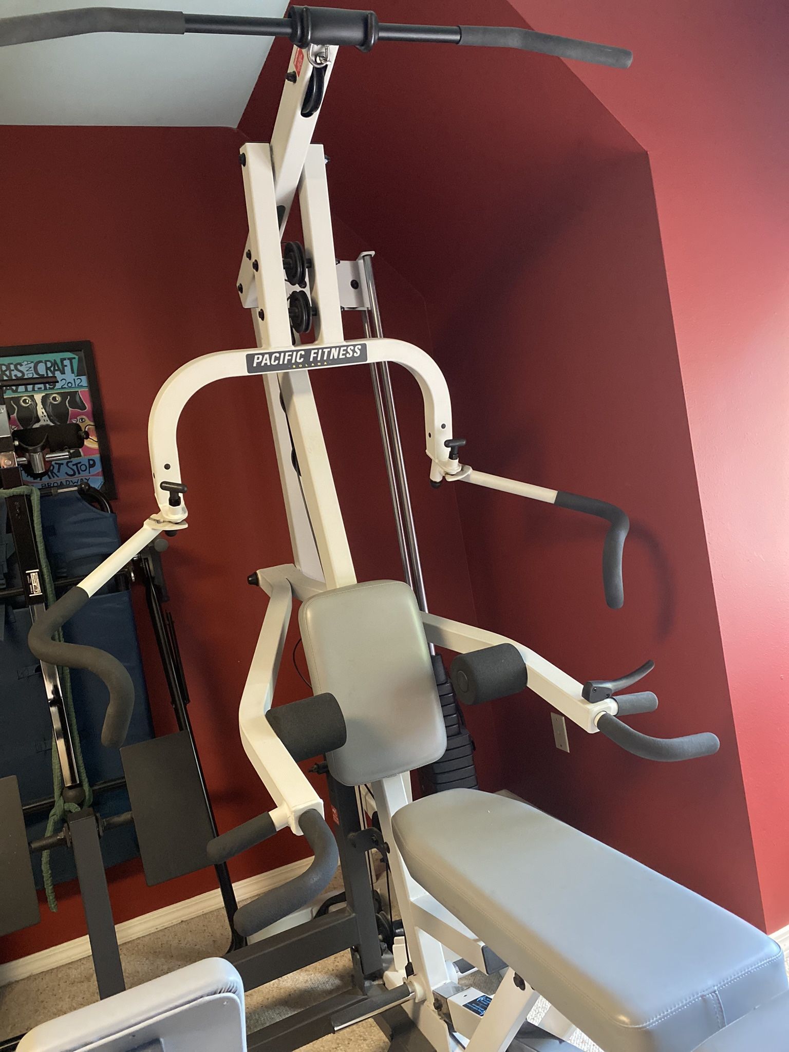 Precor Solana (now owned by Peloton) Home Fitness With Leg Press