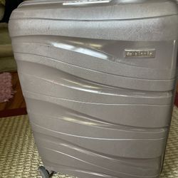Luggage 1pc Used Carryon 20” Suitcase Spinner Wheel Expandable