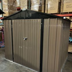 Brand New Metal Shed 8x6 Brand New  Yard Lawn Garden Storage  Assemble required 