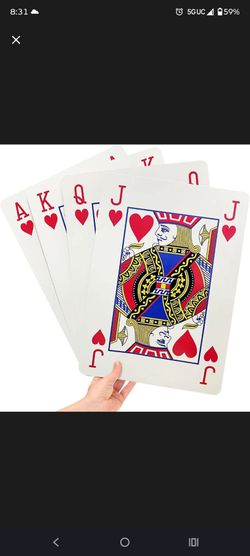 Jumbo. PLaying. Cards.