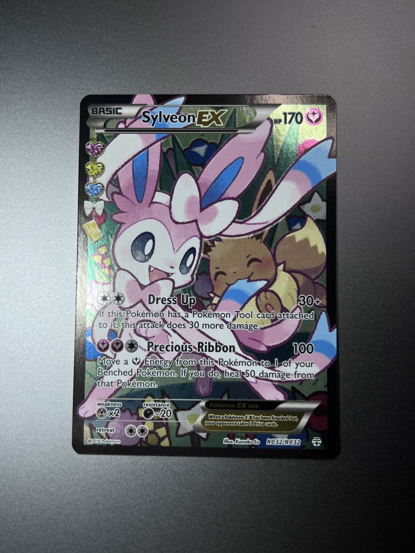 Pokémon Sylveon Ex RC32