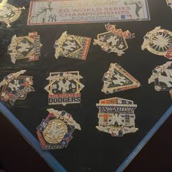NEW YORK YANKEES 26 WORLD SERIES CHAMPIONSHIP LIMITED EDITION PIN COLLECTION