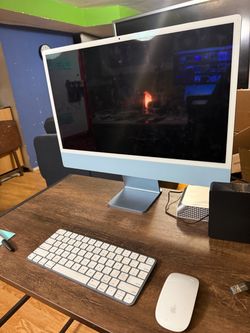 21 inch M1 iMac 8gb 256gb SSD