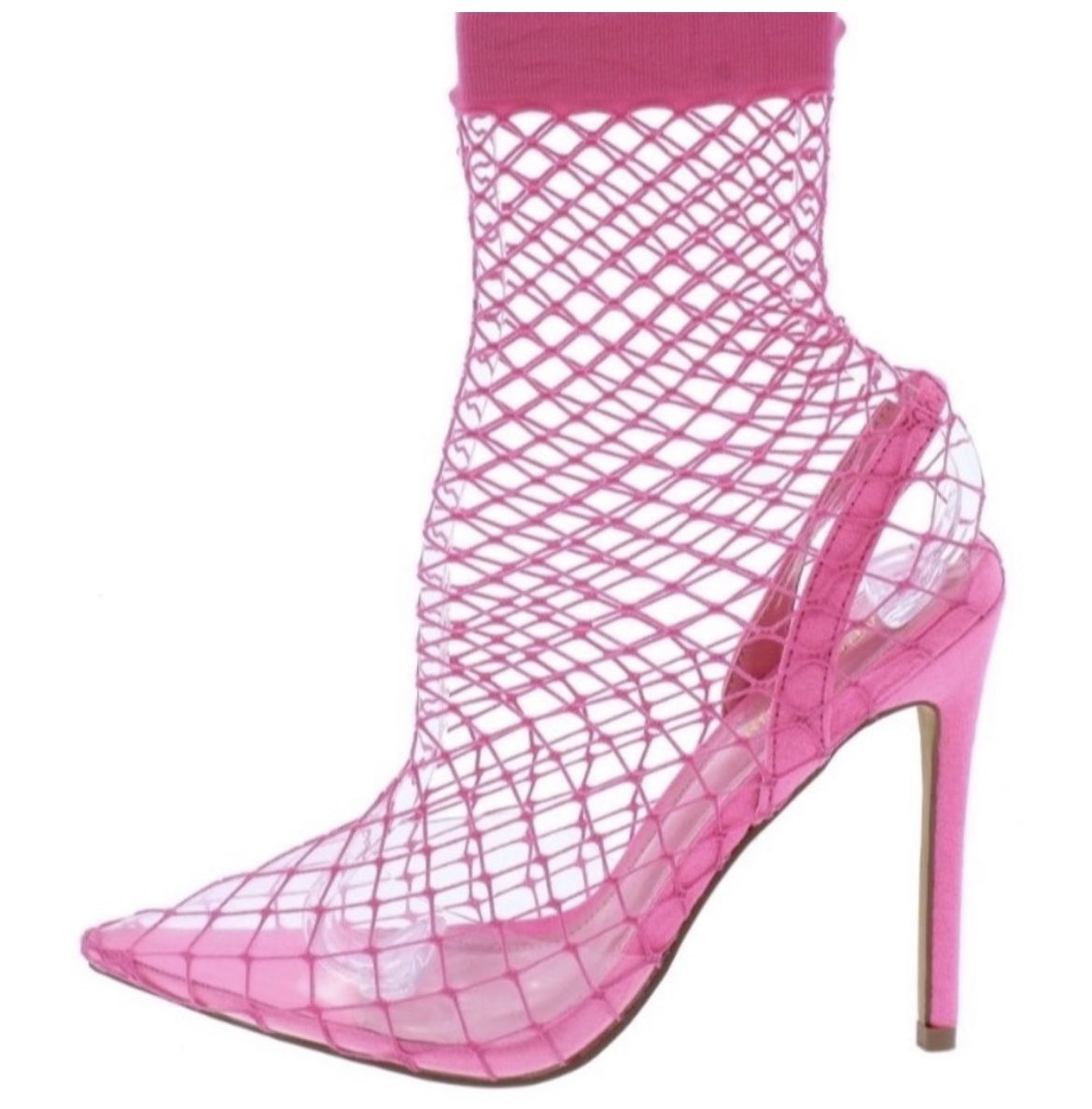 Fishnet Pumps