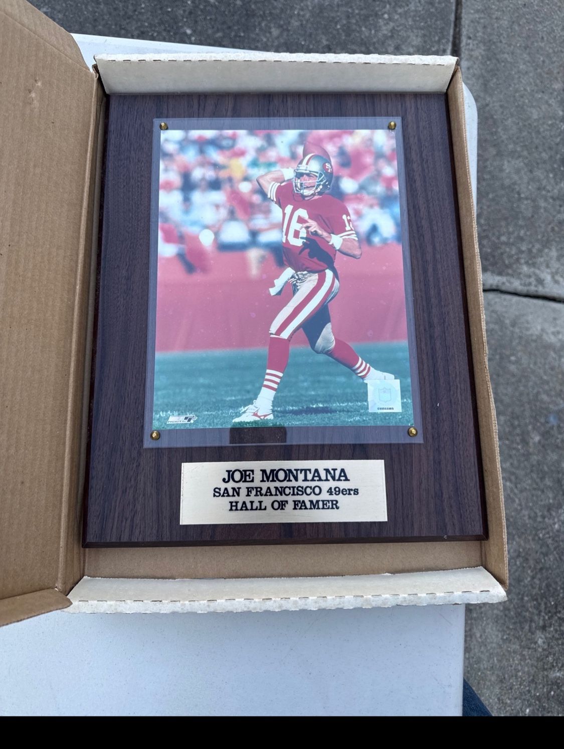 Joe Montana 49er Hall Of Fame