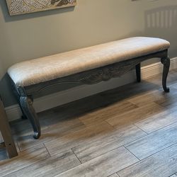 Reupholstered Bench