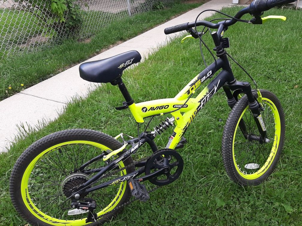 Avigo air flex dual suspension bike sales