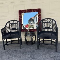 Set Of 2 Brighton Style Accent Chairs And One Maitland Smith Accent Chair $187.00 Each