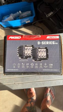 3 Sets Of Rigid D-Series Pro Flush Mount Lights New In Box