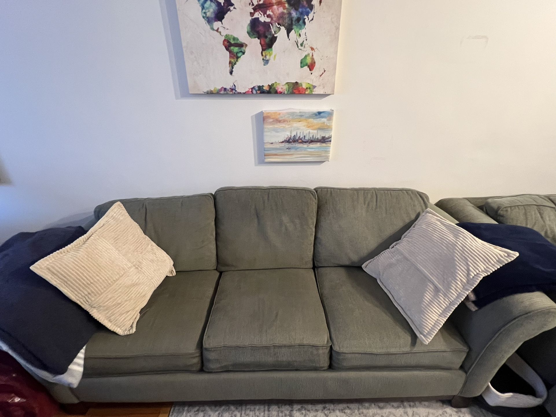 Couch and Chair and a Half