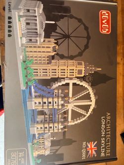 dOvOb Architecture London Skyline Collection Micro Mini Blocks Set Model Kit and Gift for Kids and Adults (3076 Pieces)