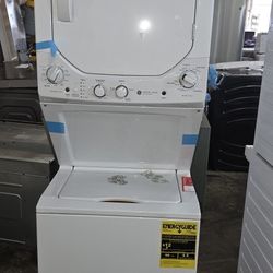 NEW GE 24 INCH StACKABLE WASHER AND DRYER 